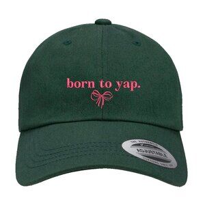 Born to Yap Embroidery Design, Y2K Embroidery File Instant Download, Trendy Embr